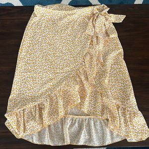 Floral Mini Skirt